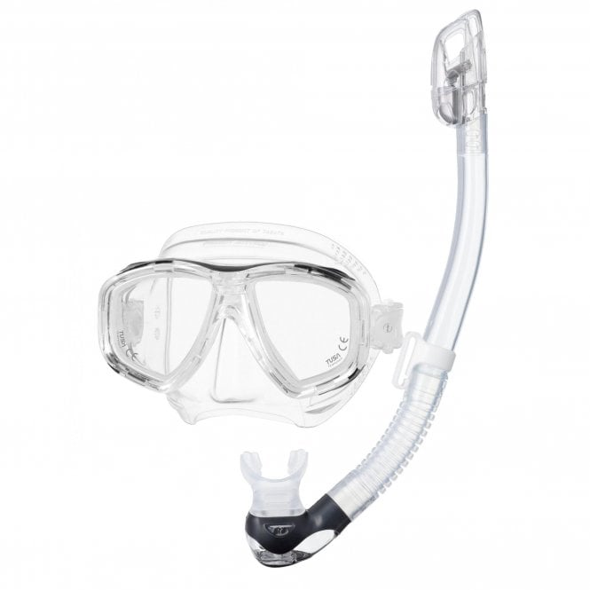 TUSA Ceos Elite Snorkelling Set with Gauge Reader Corrective Lenses